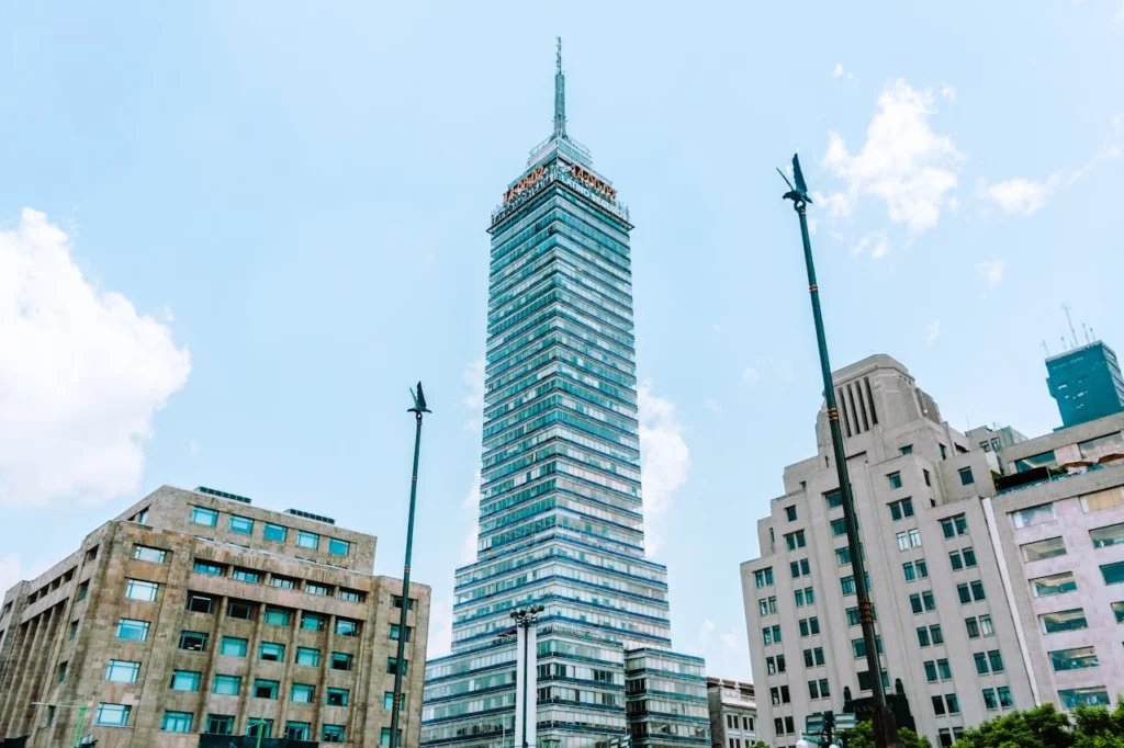 Vista de Torre Latinoamericana en Ciudad de México